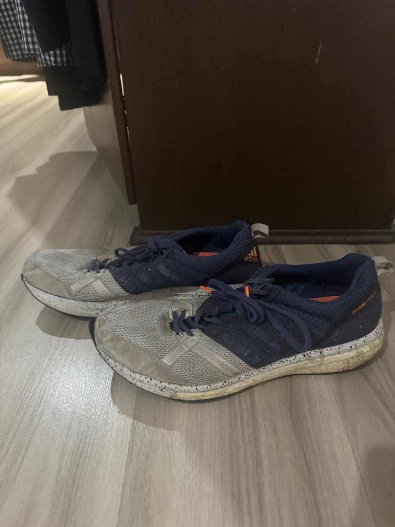 Adidas Mens Adizero Tempo 9 BB6434 Blue Running Shoes Sneakers Size US 11.5 Men s Fashion Footwear Casual Shoes on Carousell
