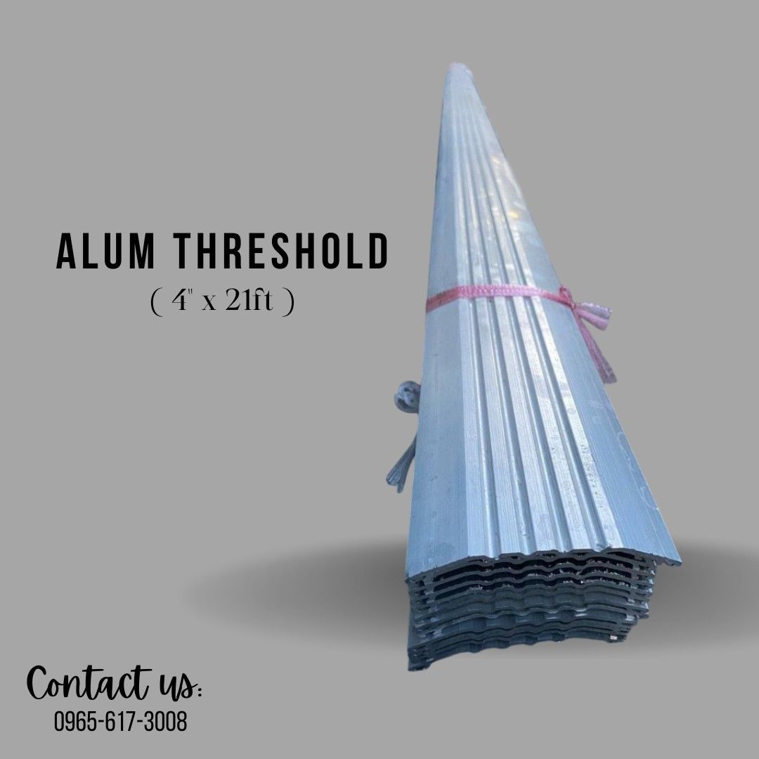 Aluminum Threshold (Category: Construction & Building Materials) located in Manila. Submitted by gleentakez04179 (Listing ID 1331990864, Image 1). Description: FOR MORE INFO CALL US 0️⃣-9️⃣-6️⃣-5️⃣-6️⃣-1️⃣-7️⃣-3️⃣-0️⃣-0️⃣-8️⃣ 0️⃣-9️⃣-7️⃣-5️⃣-4️⃣-0️⃣-3️⃣-2️⃣-0️⃣-6️⃣-5️⃣ Look for Jols or Gleen TAKEZO INDUSTRIAL SUPPLY 📌Manila Branch: 1268 Narcisa St. Corner Mayhaligue Abad Santos Manila 📌Cavite Branch: Centennial Rd. Highway Kawit Cavite - Price 