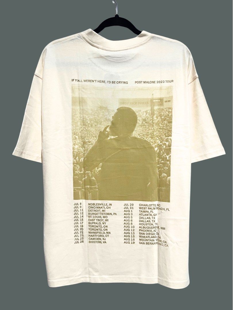 Austin Post Malone Concert Shirt Artist Music Cotton On Shirt, Men's