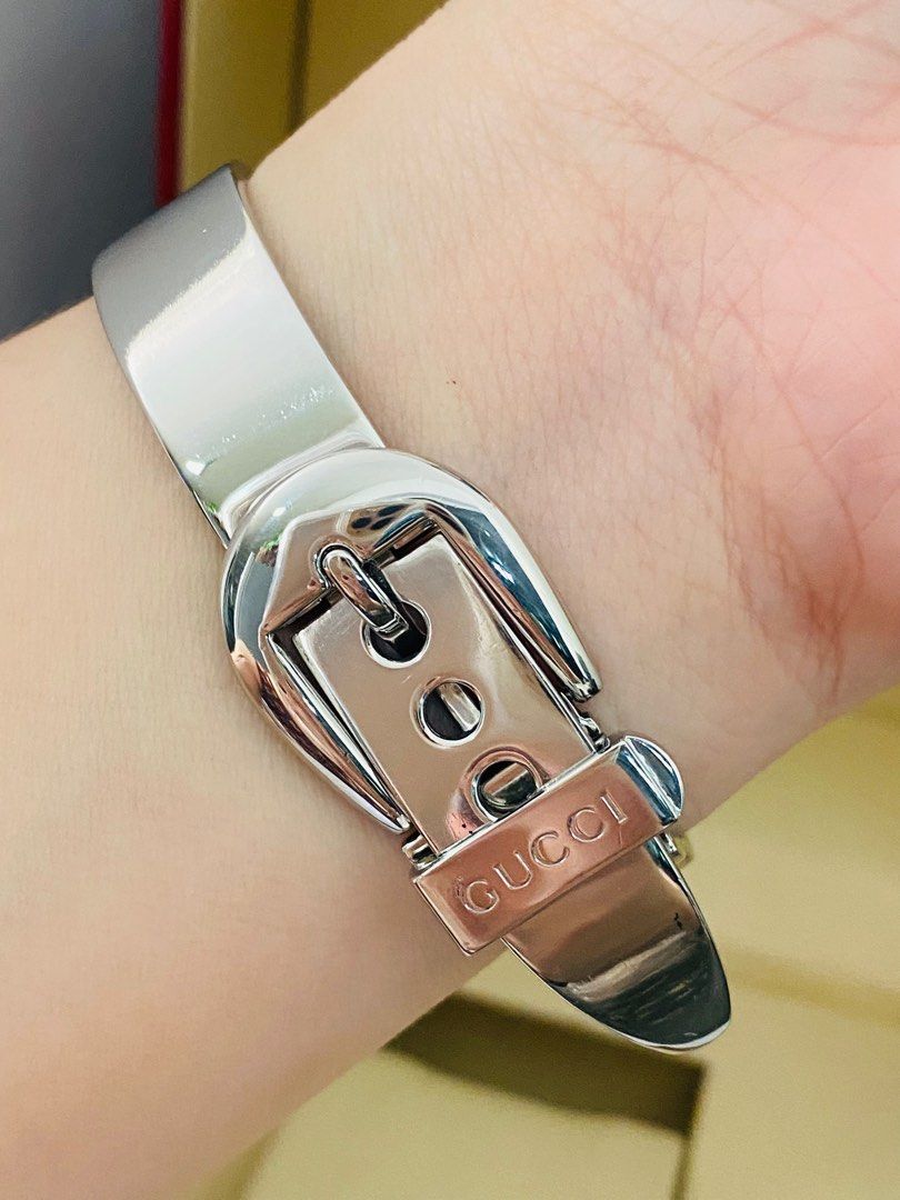 Auth Gucci Belt 6700L Watch for Ladie s