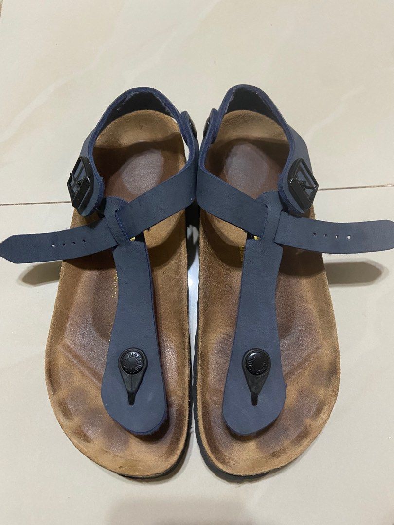 Birkenstock Kairo (Category: Flats & Sandals) located in Iloilo. Submitted by kltee (Listing ID 1332010960, Image 1). Description: Birkenstock Kairo in dark blue Size 36 Still in like new condition.
