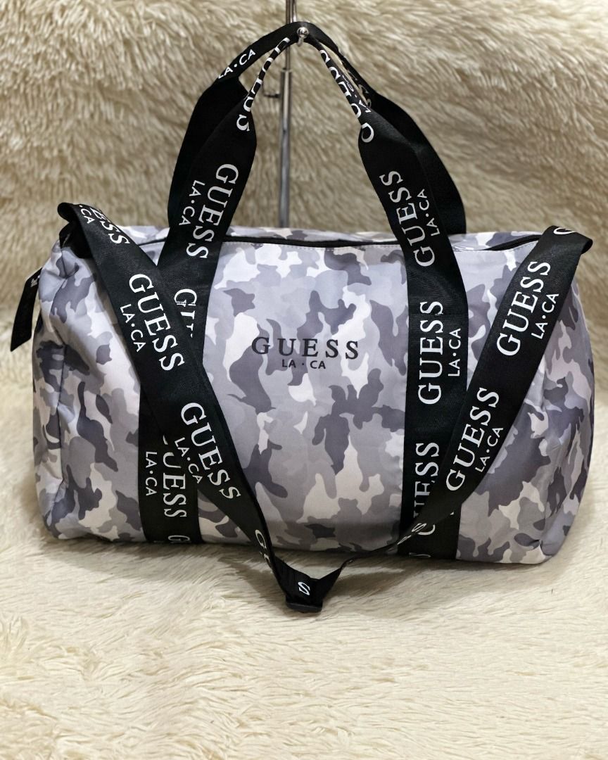 Brandnew GUESS Factory Logo Duffle Bag Onhand Women s Fashion Bags Wallets Beach Bags on Carousell
