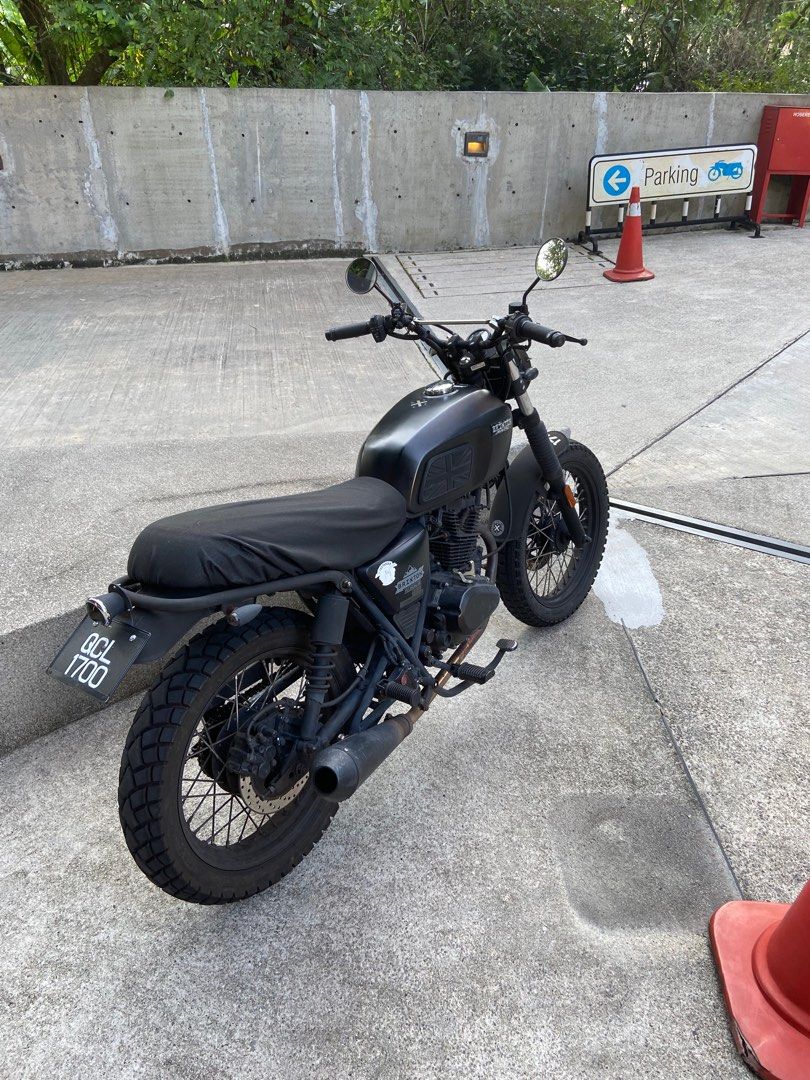 Brixton Scrambler 150 Motorbikes on Carousell