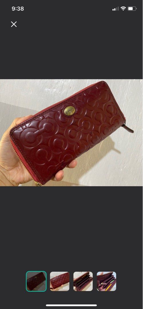 Bundle of 3 (Category: Purses & Pouches) located in Tarlac. Submitted by browna9 (Listing ID 1331934446, Image 1). Description: Bundle of 3 Coach long zip wallet (well used) Beverly Hills Polo zip long wallet ( looks new) Liz Claiborne wallet leather ( looks new with box).