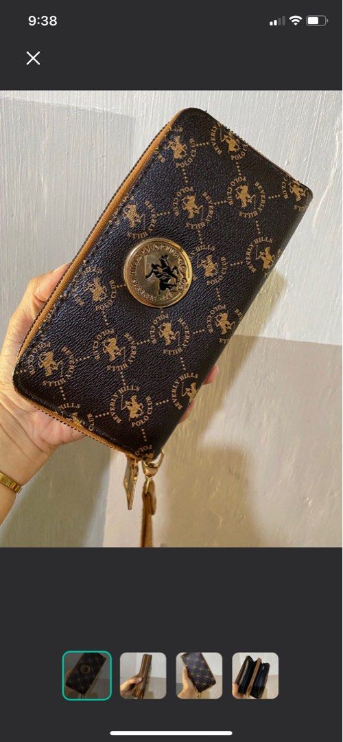 Bundle of 3 (Category: Purses & Pouches) located in Tarlac. Submitted by browna9 (Listing ID 1331934446, Image 2). Description: Bundle of 3 Coach long zip wallet (well used) Beverly Hills Polo zip long wallet ( looks new) Liz Claiborne wallet leather ( looks new with box).