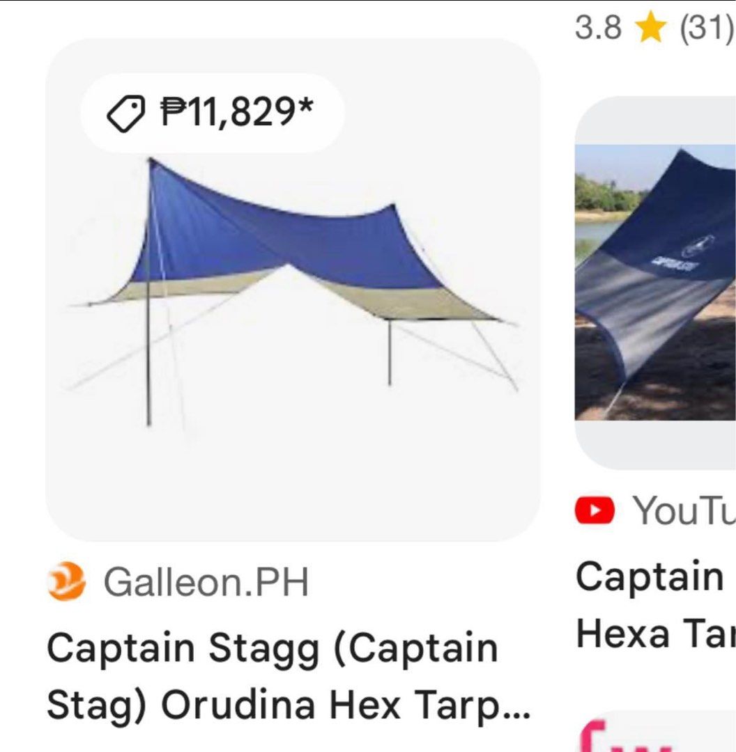 Captain stag tent cheap
