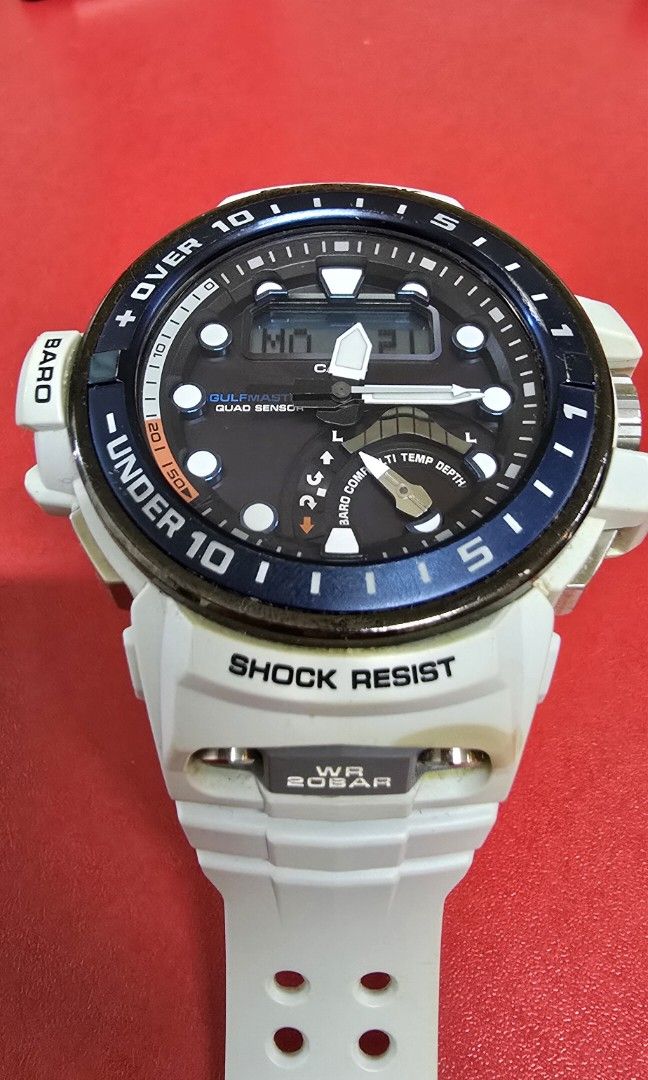 Casio G Shock GWN Q1000 GWN Q1000MC GulfmasterQuad Men s Fashion Watches Accessories Watches on Carousell
