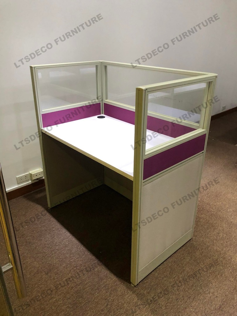cubicle office workstation table office partitions with glass ...