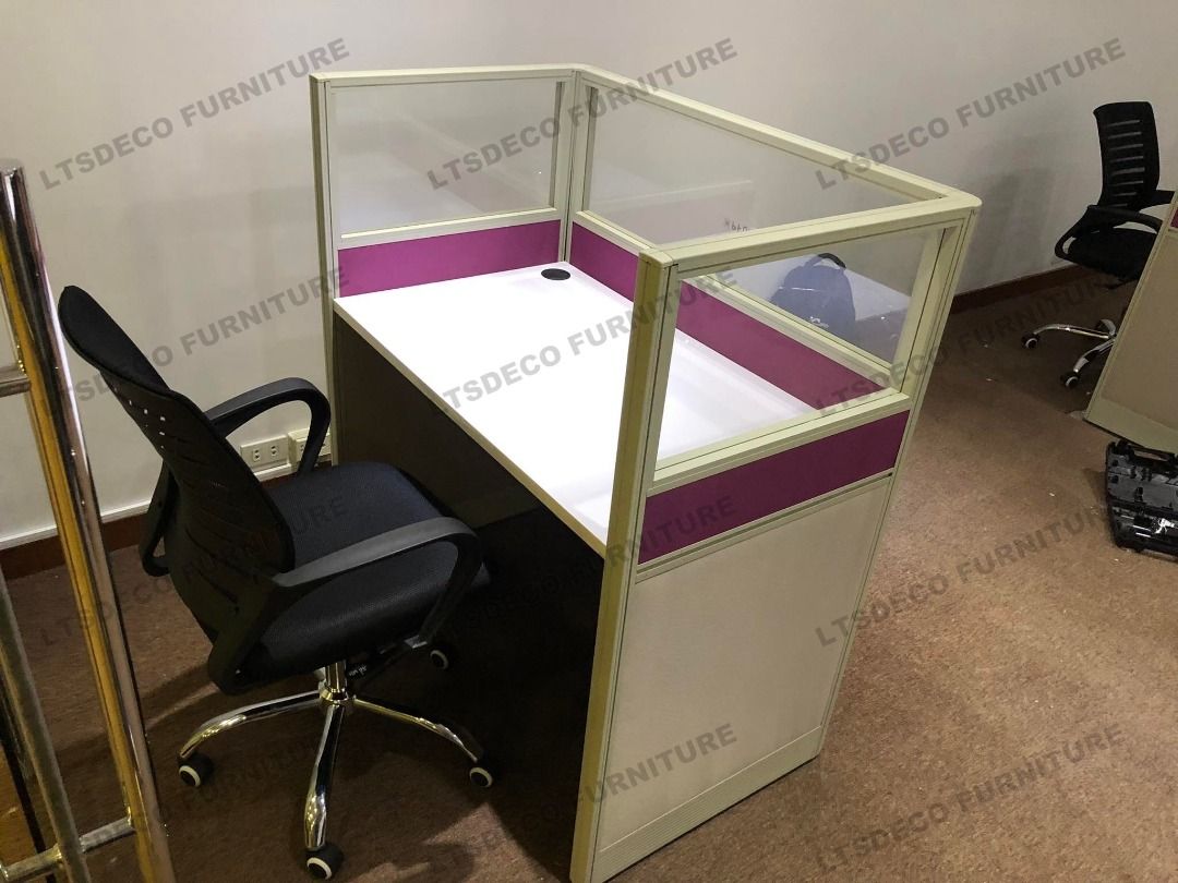cubicle office workstation table office partitions with glass ...