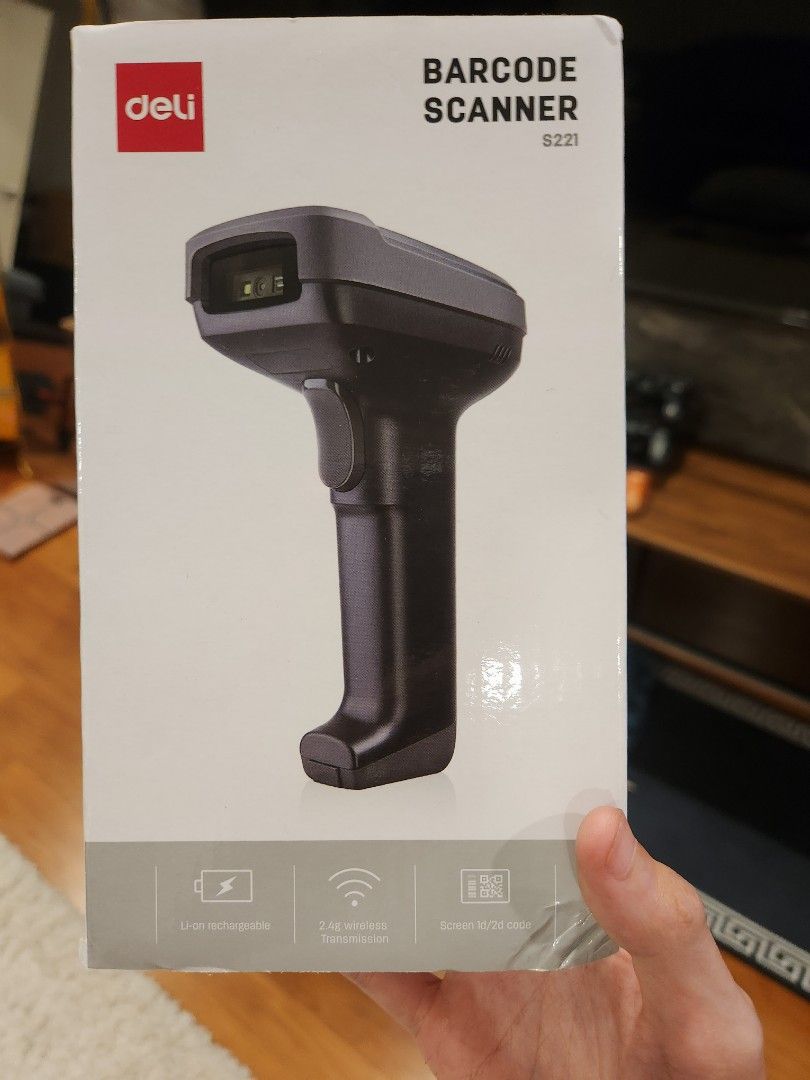 DELI WIRELESS BARCODE SCANNER, Computers & Tech, Printers, Scanners ...