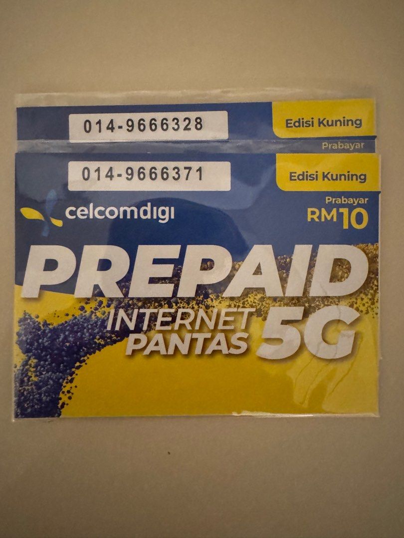 Digi VIP Golden Premium Prepaid SIM Number, Mobile Phones & Gadgets ...