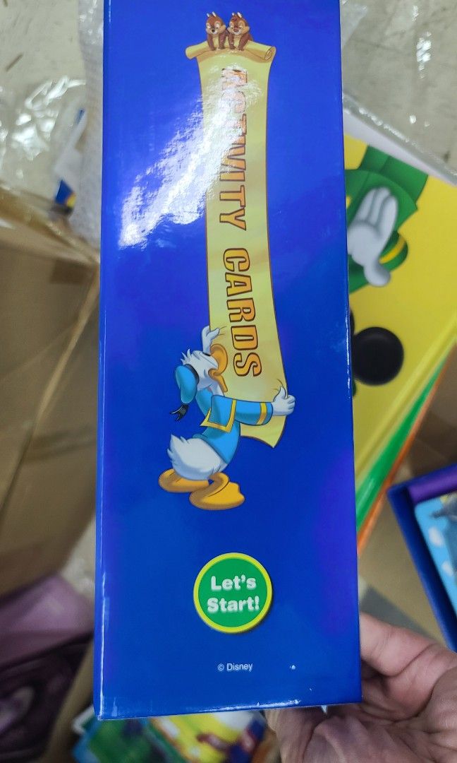 DWE 迪士尼美語世界Fun and adventure activity cards Box, 兒童