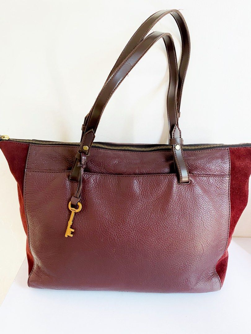 Fossil Rachel tote bag fig