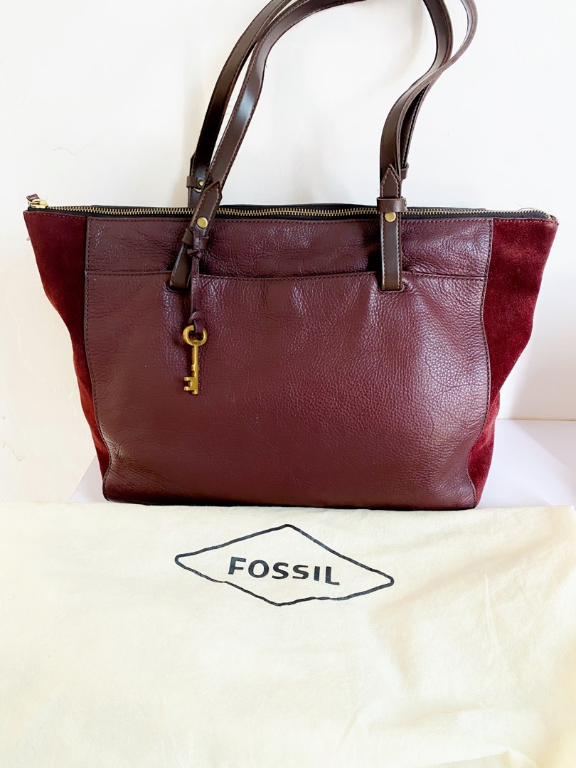 Fossil Rachel tote bag fig