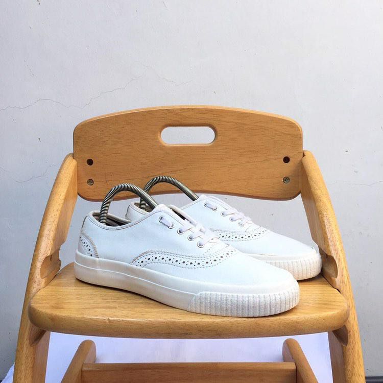Fred Perry Barson Brogue Leather Fesyen Pria Sepatu Sneakers di Carousell
