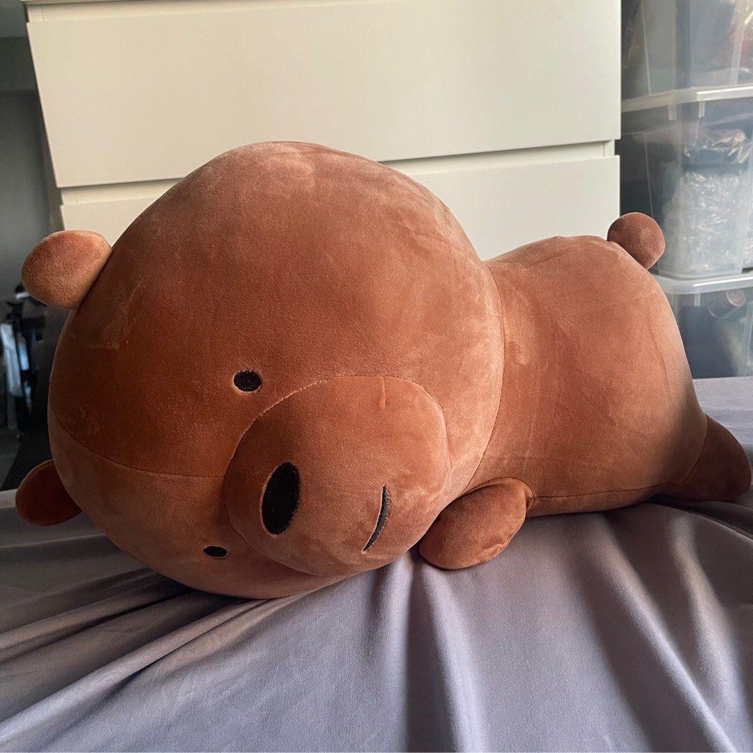 We bare bears grizzly stuffed toy discount