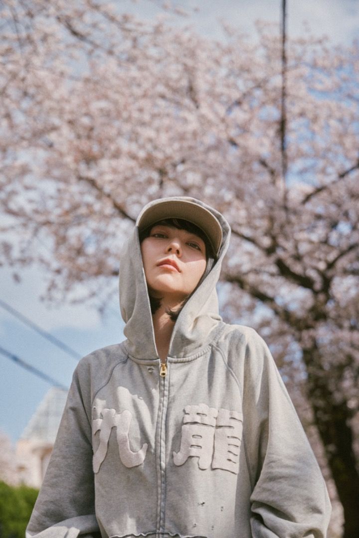 GRS growthring supply 九龍KOWLOON SUN FADED LIGHTWEIGHT ZIP