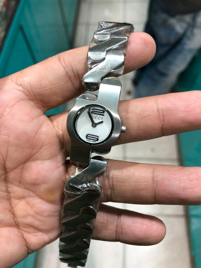 Gucci water resist material Solid Steel elegan jam fashion jam wanita jam  klasik wanita
