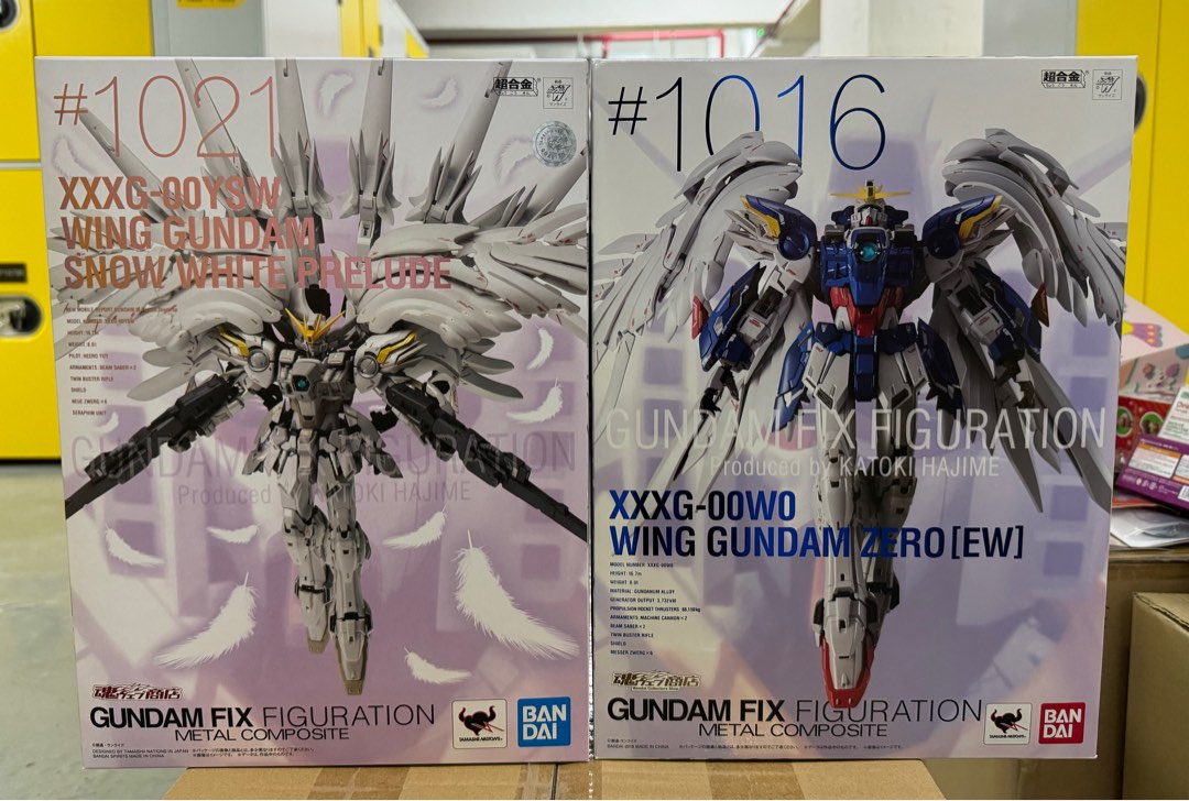 Gundam Fix Figuration Metal Composite Wing Gundam Snow White