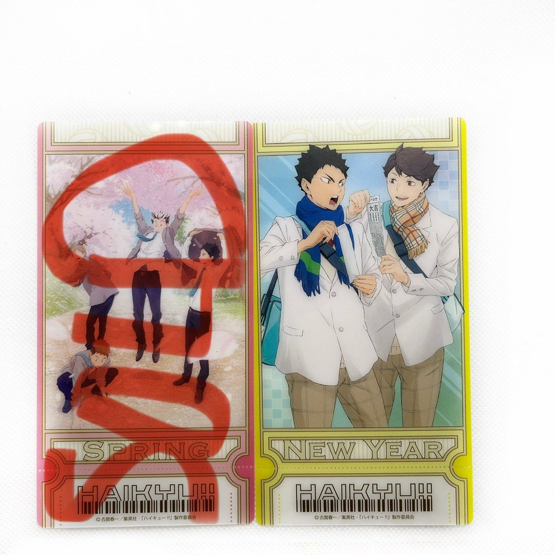 Haikyuu!Haikyu! Ensky Visual Clear Ticket Pack Box TCG JAPAN OFFICIAL ...