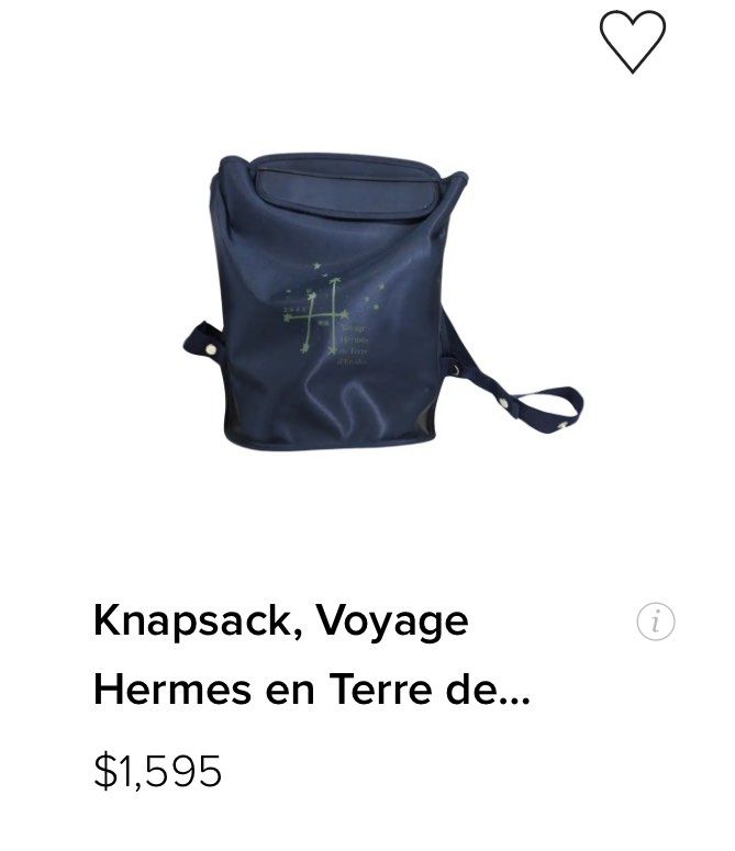 HERMES Voyage en terre de toile (Category: Luxury Bags & Wallets) located in Quezon City. Submitted by mtumibay (Listing ID 1332089334, Image 2). Description: Authentic With issue check the pics,thats why selling low. Swapping value:₱8,999.