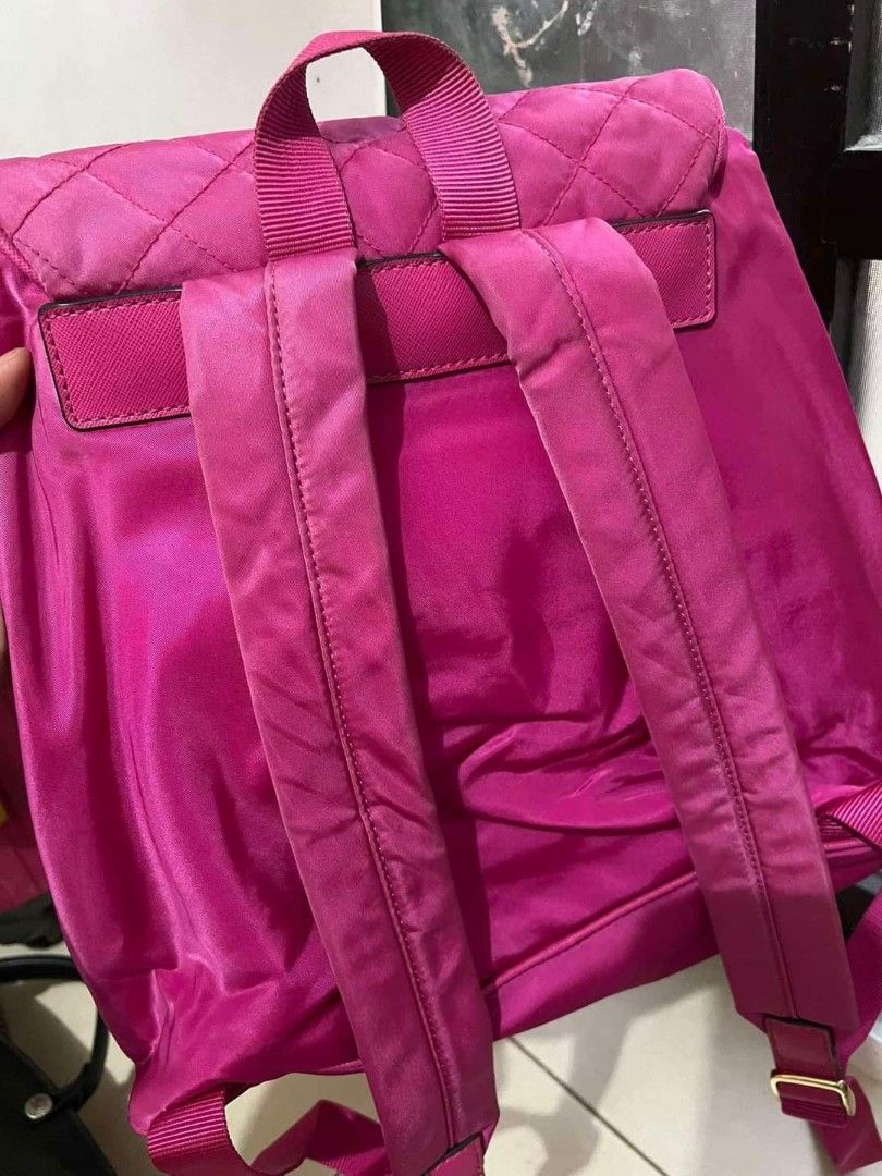Hot Pink Michael Kors Backpack