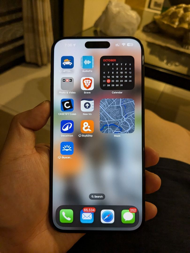 Iphone 15 Pro Max 512GB (Category: iPhone 15 Series) located in Manila. Submitted by choppee (Listing ID 1332035793, Image 1). Description: 1 year old iphone 15 Pro max 512gb Blue Titanium for sale. No issues no defects. Complete with box. 90% battery health. No dents nor scratches. Comes with Spigen case and screen protector. .