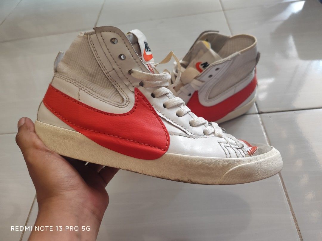 Jual Nike blazer high jumbo Fesyen Pria Sepatu Sneakers di Carousell