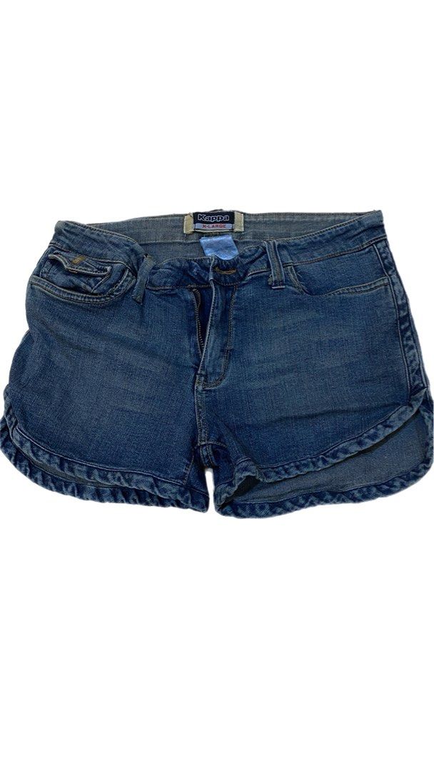 Kappa denim shorts new arrivals