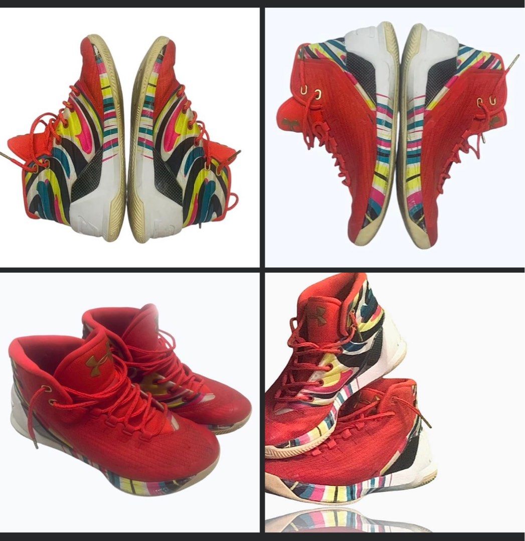 Kasut Under Armour Curry 3 7.5uk 8.5us CNY Men s Fashion Footwear Sneakers on Carousell
