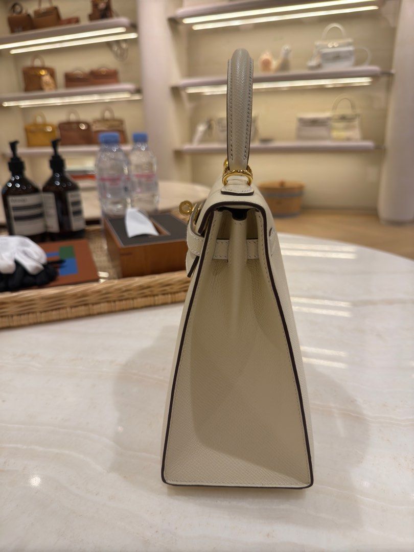 Kelly 25 Nata gold hardware, 名牌, 手袋及銀包 Carousell