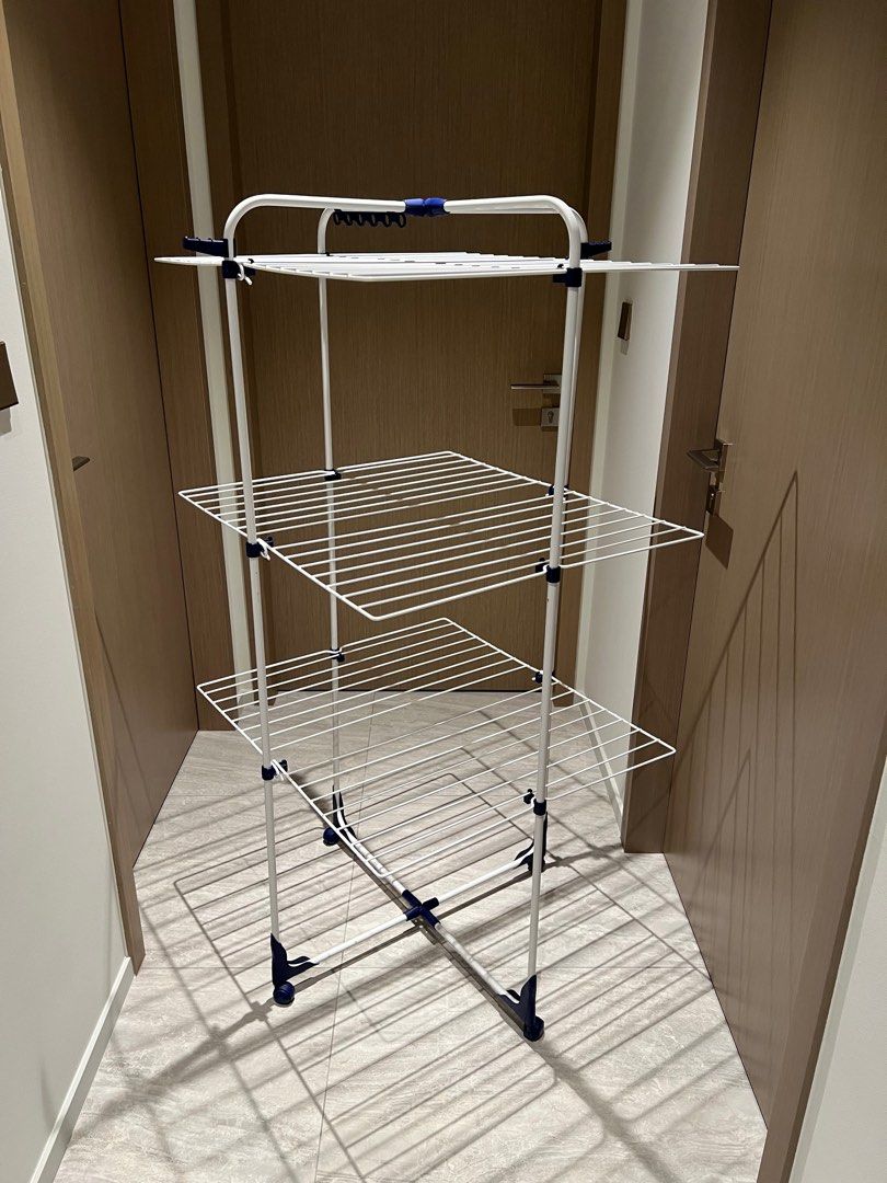 LEIFHEIT Tower Dryer Classic 340 Furniture Home Living Home Improvement Organisation Clothes Drying Rack on Carousell