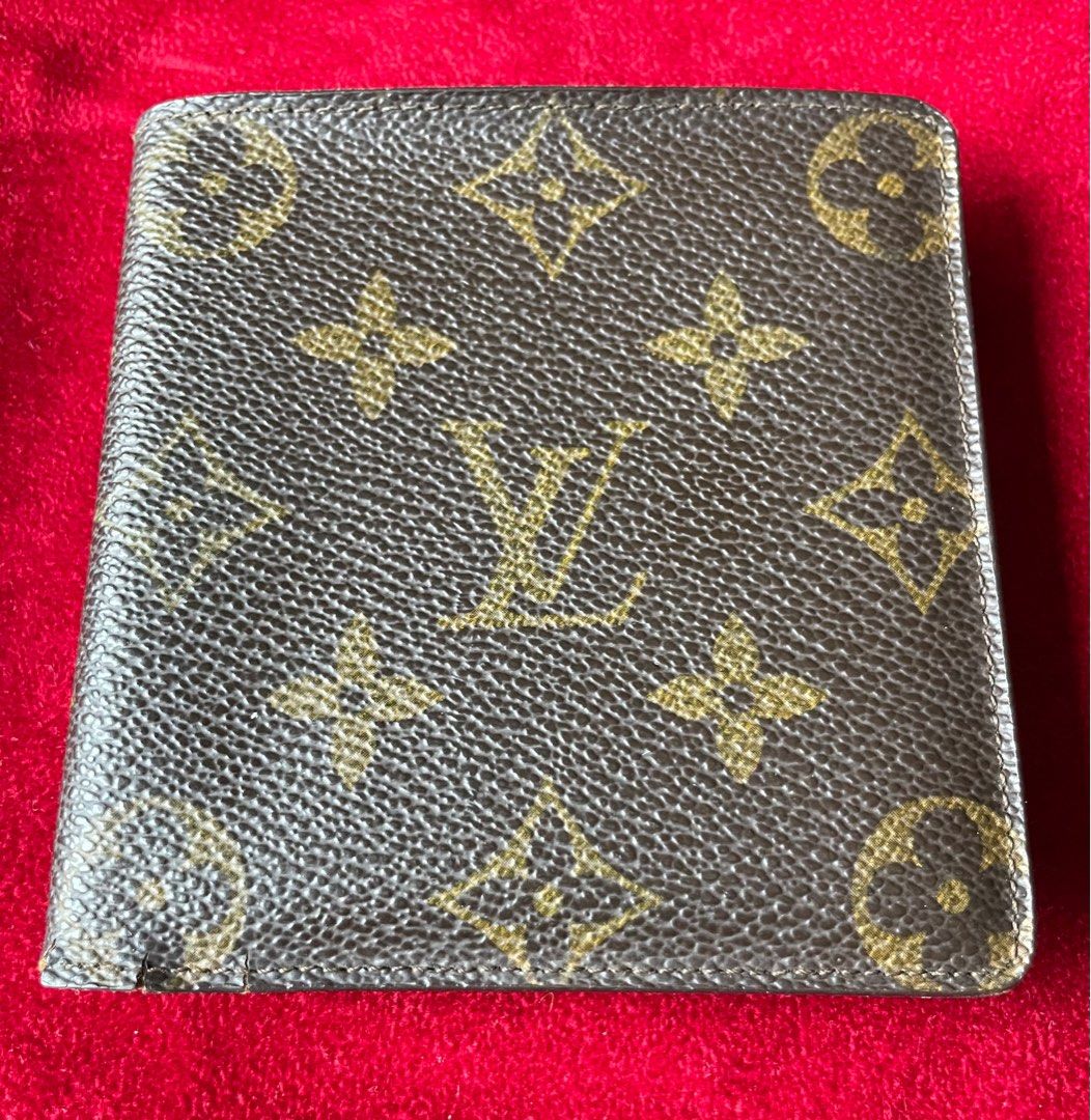 Louis Vuitton Mens Wallet Card Folder Monogram , 男裝, 袋, 腰袋、手提袋、小袋