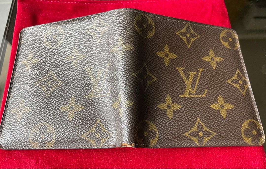 Louis Vuitton Mens Wallet Card Folder Monogram , 男裝, 袋, 腰袋、手提袋、小袋
