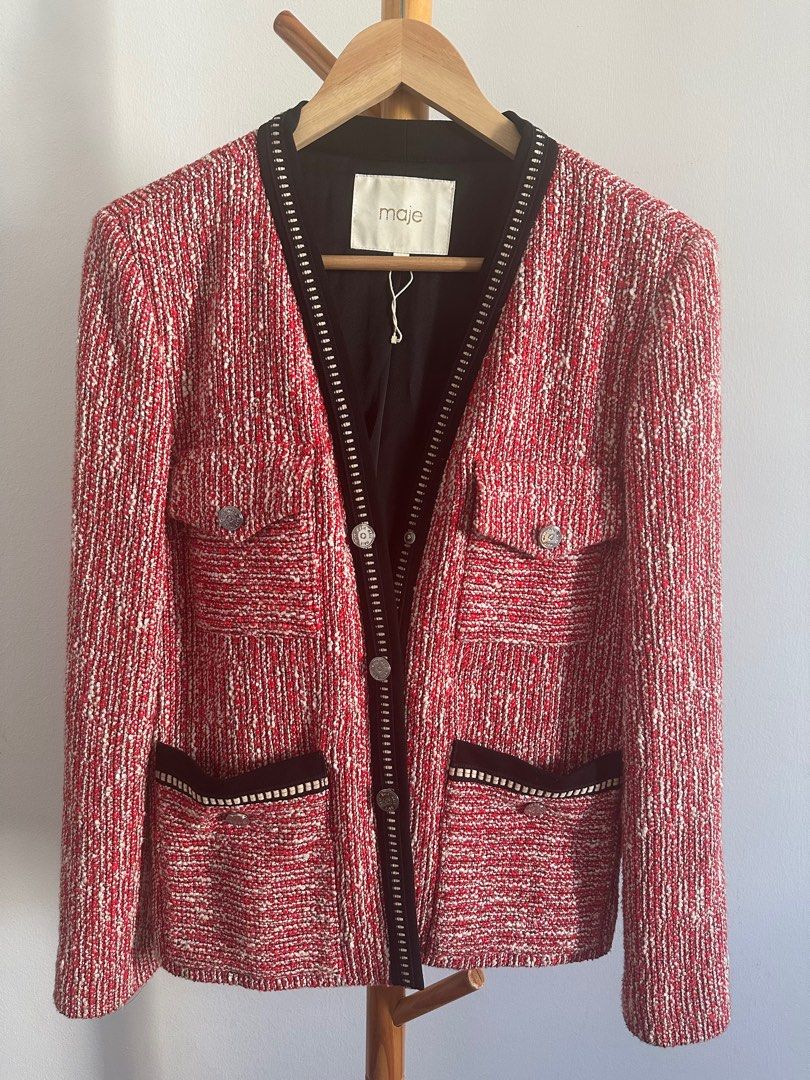 Maje Jacket Women s Fashion Coats Jackets and Outerwear on Carousell