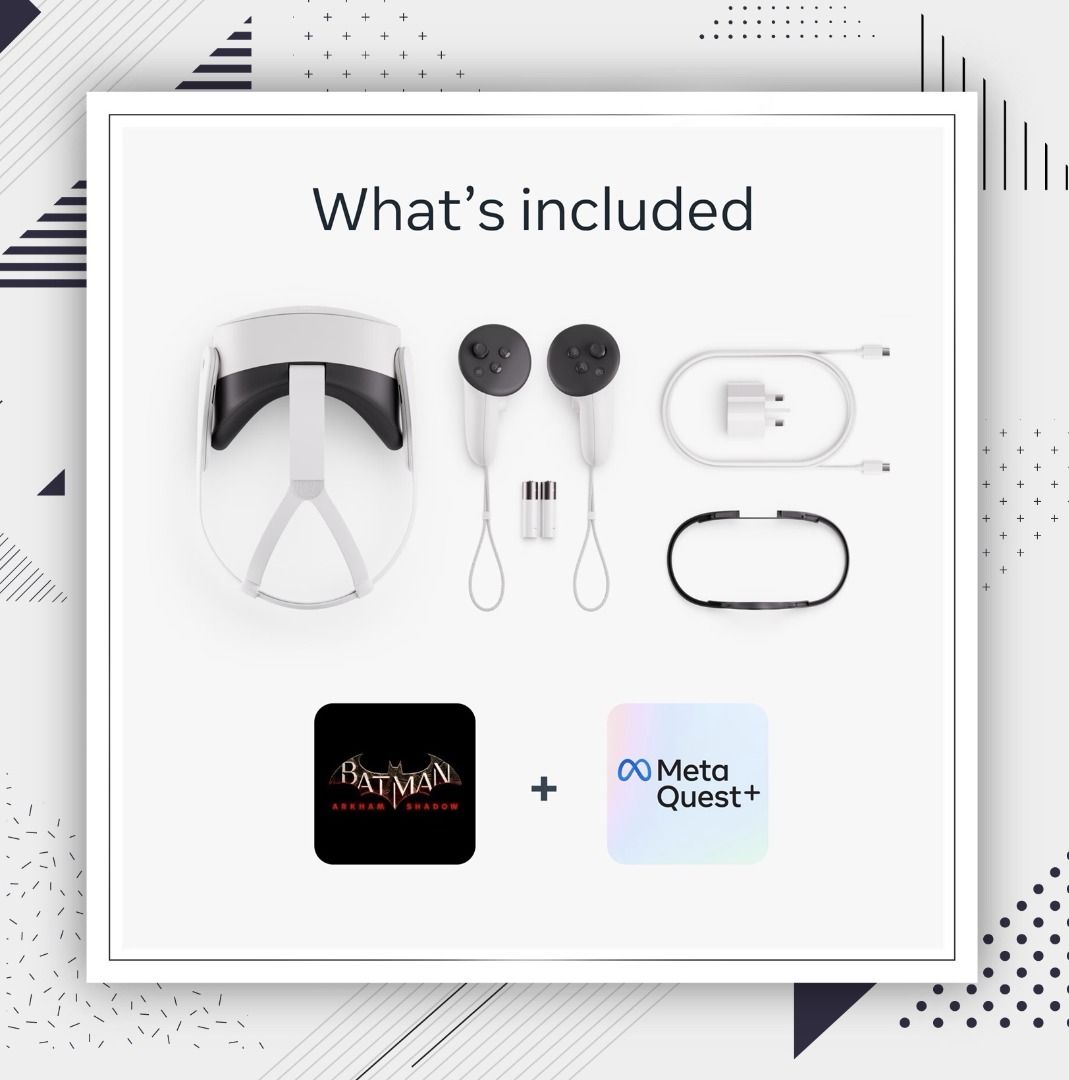 Meta Quest 3 / 3S VR 128 / 256 / 512 GB ( Regular Strap , Elite Strap