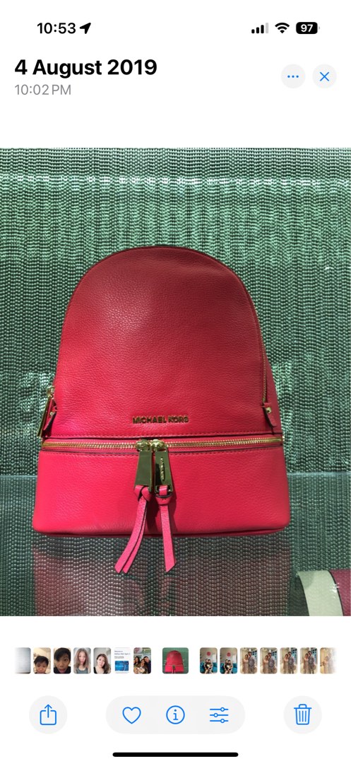 Michael kors backpack 2019 clearance