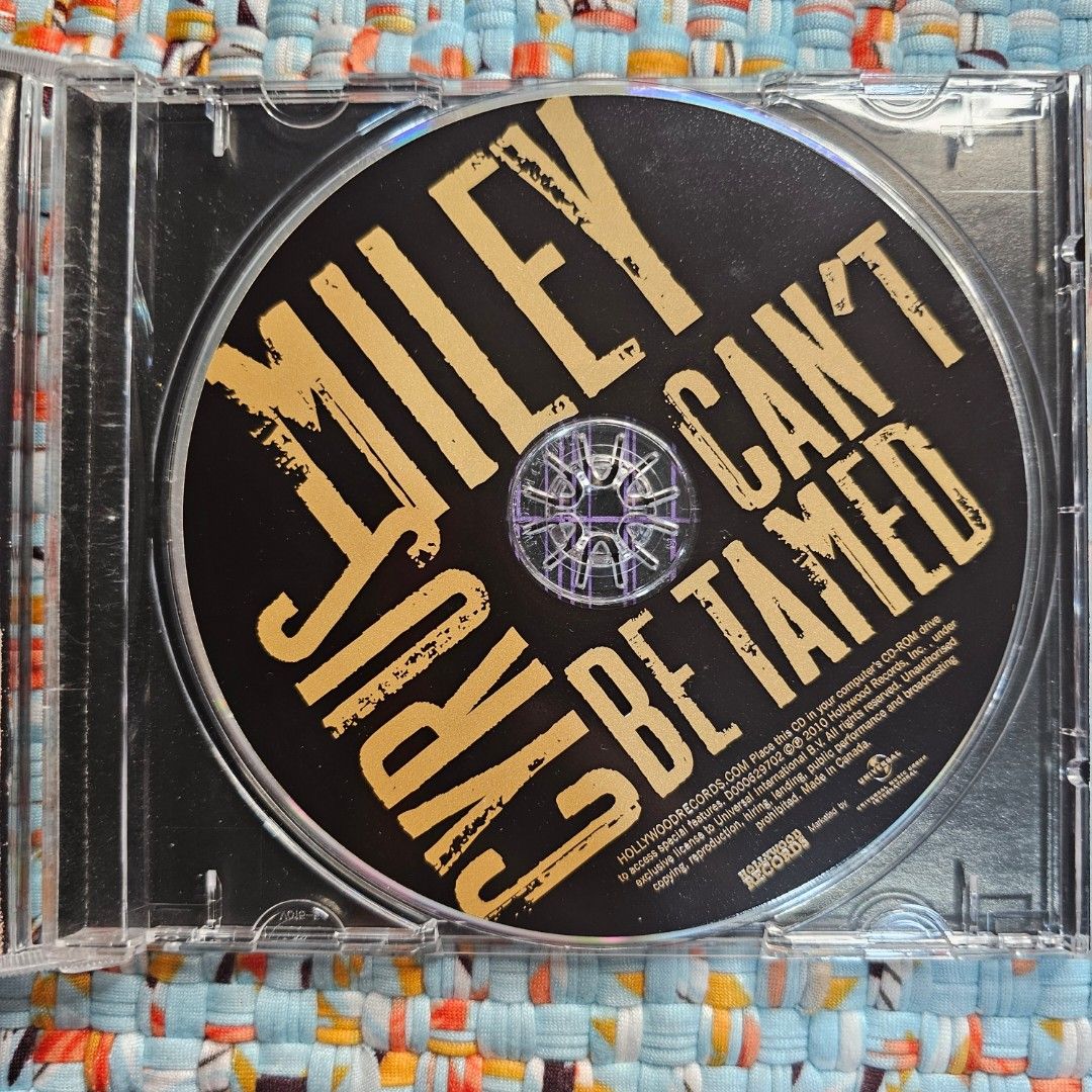 Miley Cyrus - Can't be Tamed - CD (Category: CDs & DVDs) located in Quezon City. Submitted by serefrenpaz (Listing ID 1332071845, Image 2). Description: Good Day Buyers! 💖💖💖Here are the PAYMENT payment options 💖💖💖 ✨1. GCash - 09164862096 ✨2. Bank Deposit - BPI, BDO, Unionbank, Landbank, Palawan, Cebuana ✨3. Paypal for international buyers 💕💕💕Meet Up Options💕💕💕 ✨1. McDo Kamias Quezon City ✨2. Jolibee Anonas Kamias Intersection ✨3. KFC 