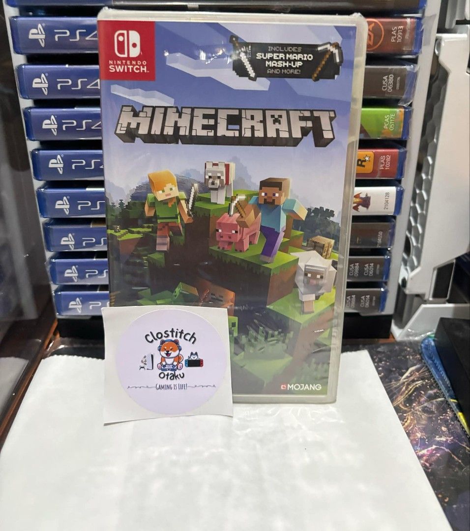 Minecraft Nintendo Switch ( Brand New) (Category: Nintendo) located in Quezon City. Submitted by clostitchotaku100 (Listing ID 1332022249, Image 1). Description: ☑️Brand New ☑️Sealed ☑️ 100% Original ☑️Payment Methods: COD(2k max), Gcash, BPI ☑️Shipping via lala move. Buyer's Expense ☑️ Location: Wilsonville Subdivision Project 6, Culiat Quezon City ☑️ Get a free PS5 Controller Silicone Case with every 2 items purchased, and a free random game wi