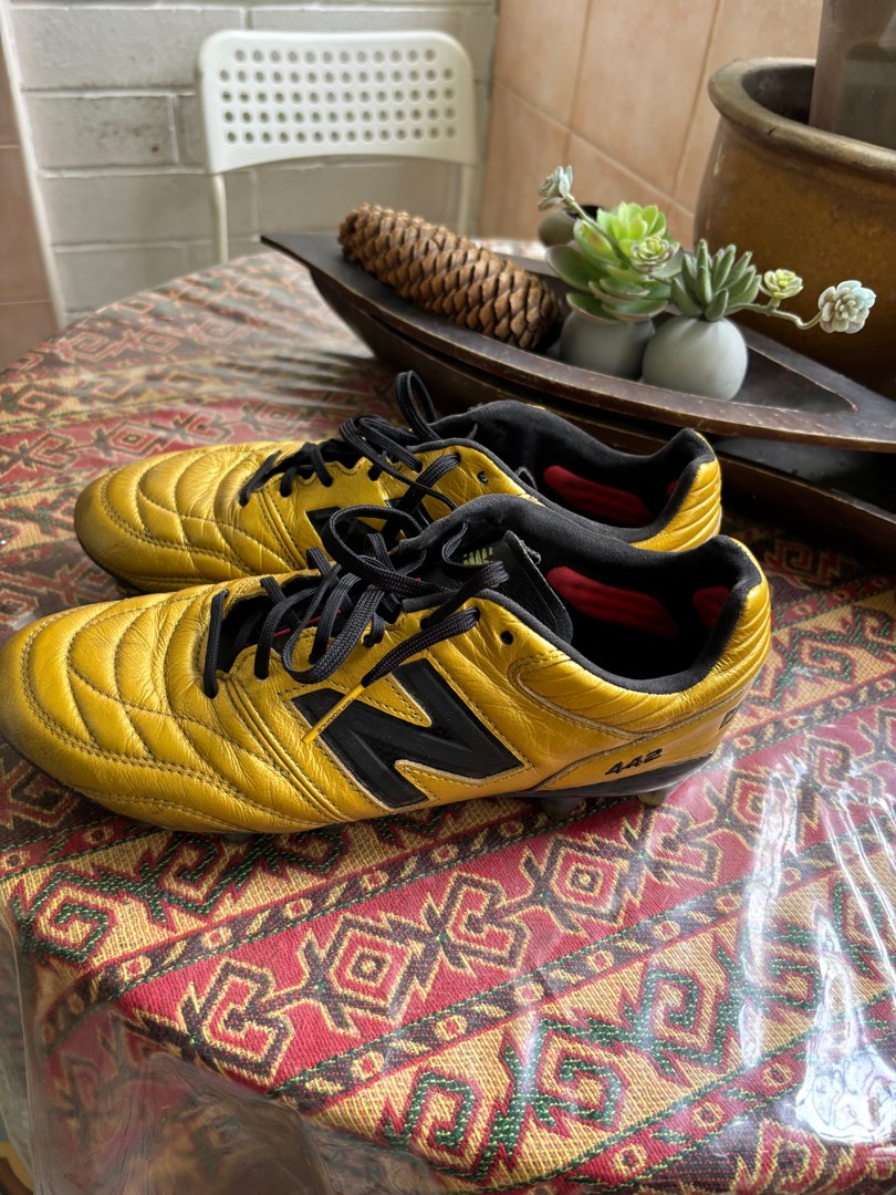 New Balance 442 Pro WIDE HG football boots soccer shoes Sports Equipment Sports Games Racket Ball Sports on Carousell