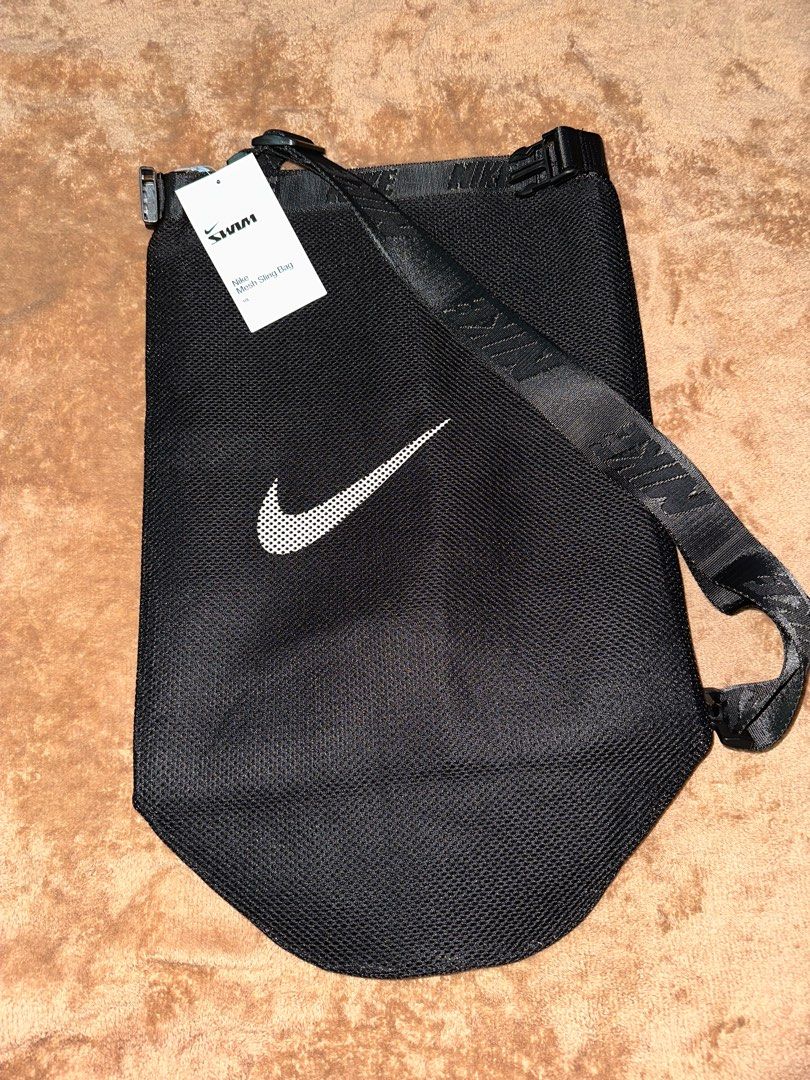 Nike mesh sling backpack sales