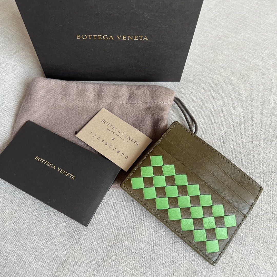 NO NEGO Ori Bnib Bottega Veneta Classic Card Case Card Holder Unisex Authentic