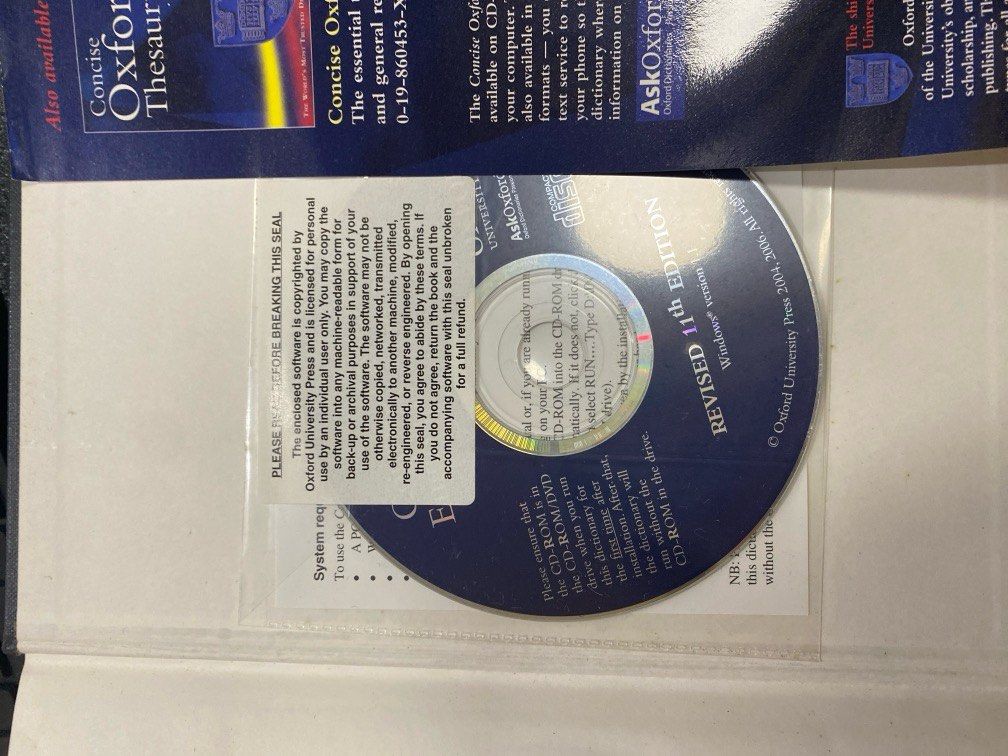 Oxford Dictionary 11th edition, 興趣及遊戲, 書本 & 文具, 教科書 Carousell
