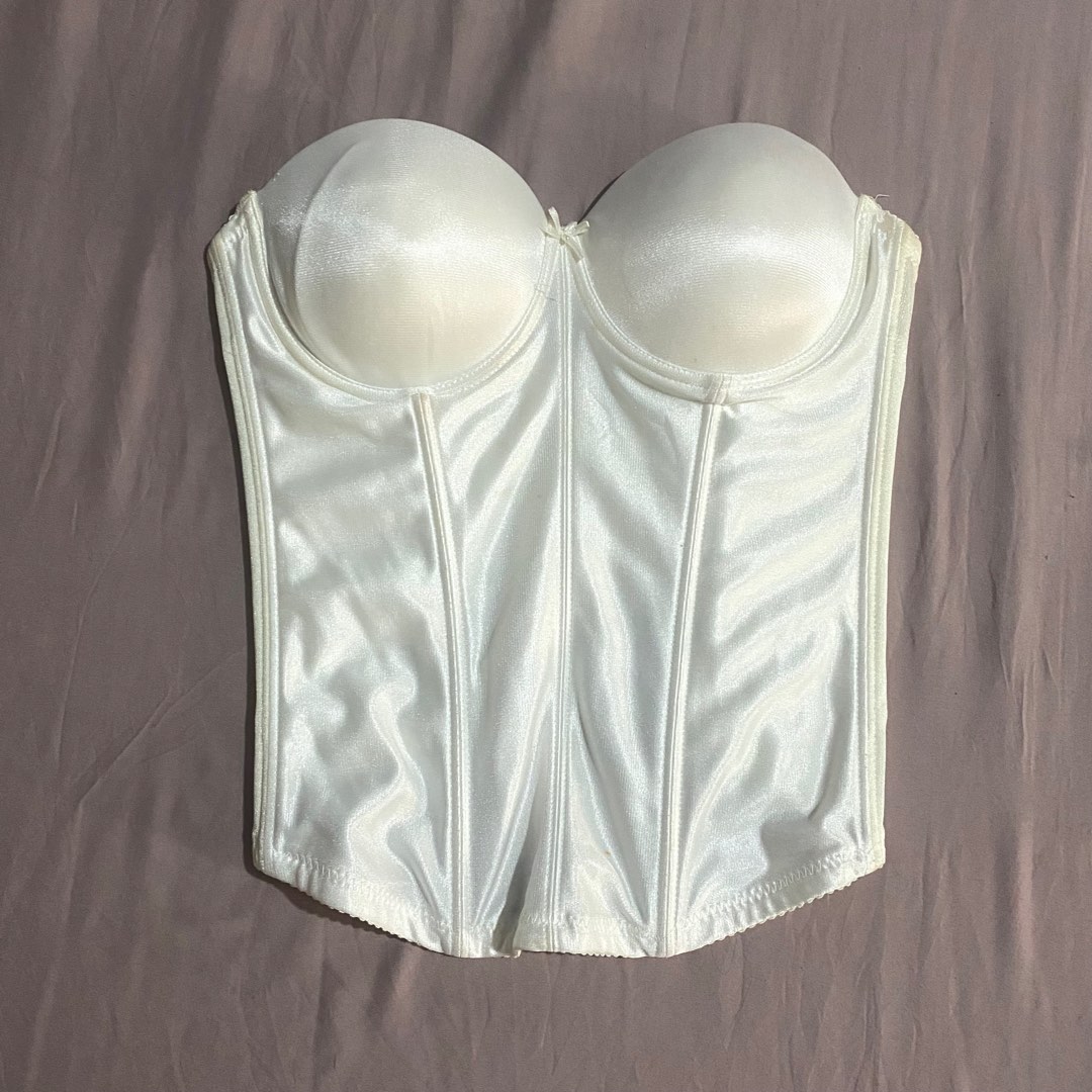 Pearl White Corset Top