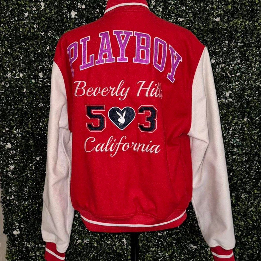 Playboy baseball jacket online