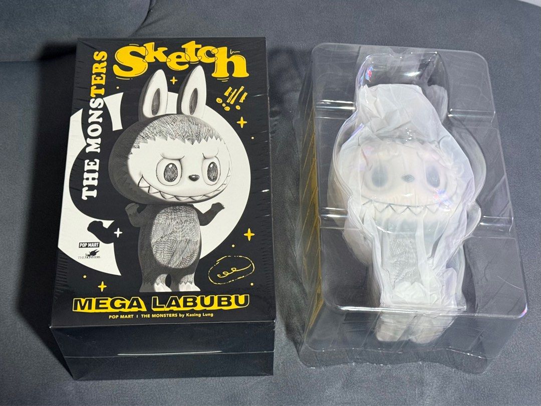 POPMART MEGALABUBU400% THE MONSTERS スケッチ