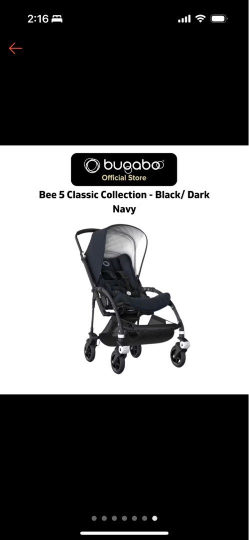 Bugaboo bee navy new arrivals