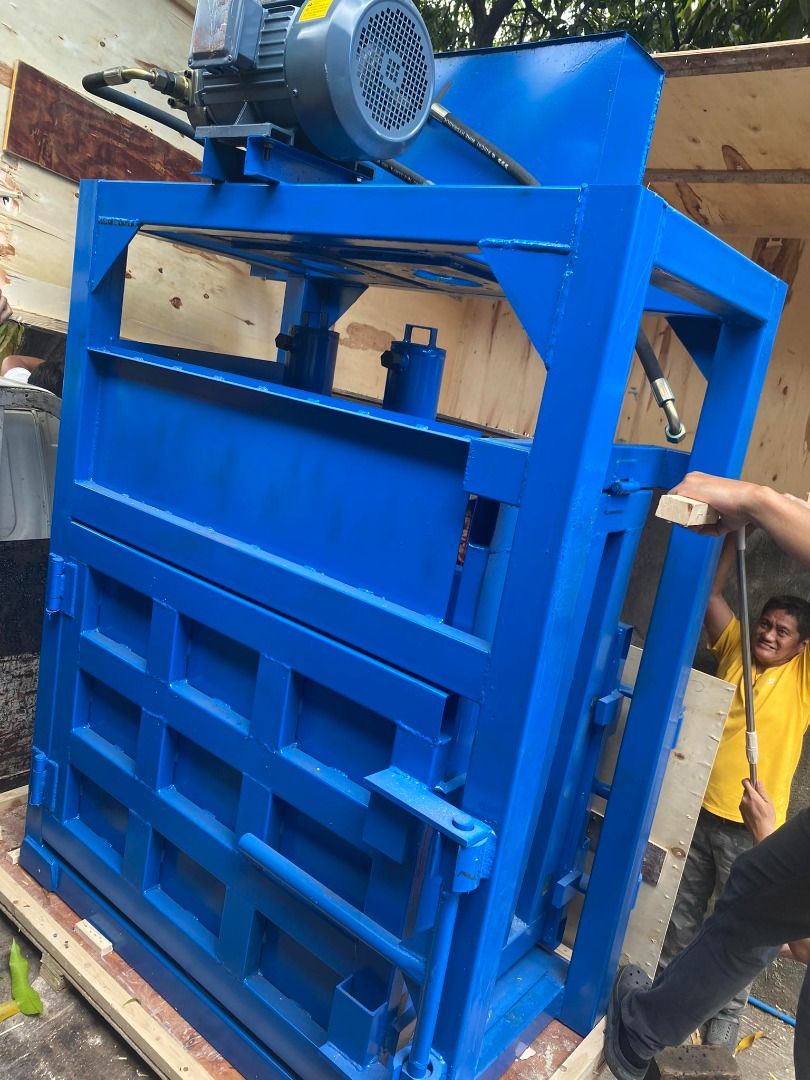 pressing garbage baler machine for sale 30 ton cylinder, Commercial ...