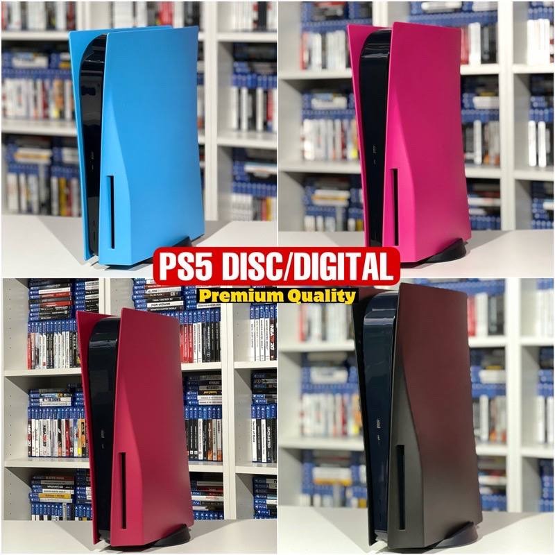 PS5 DISC/DIGITAL COVER PLATE KUALITI PREMIUM, Video Gaming, Video Games ...