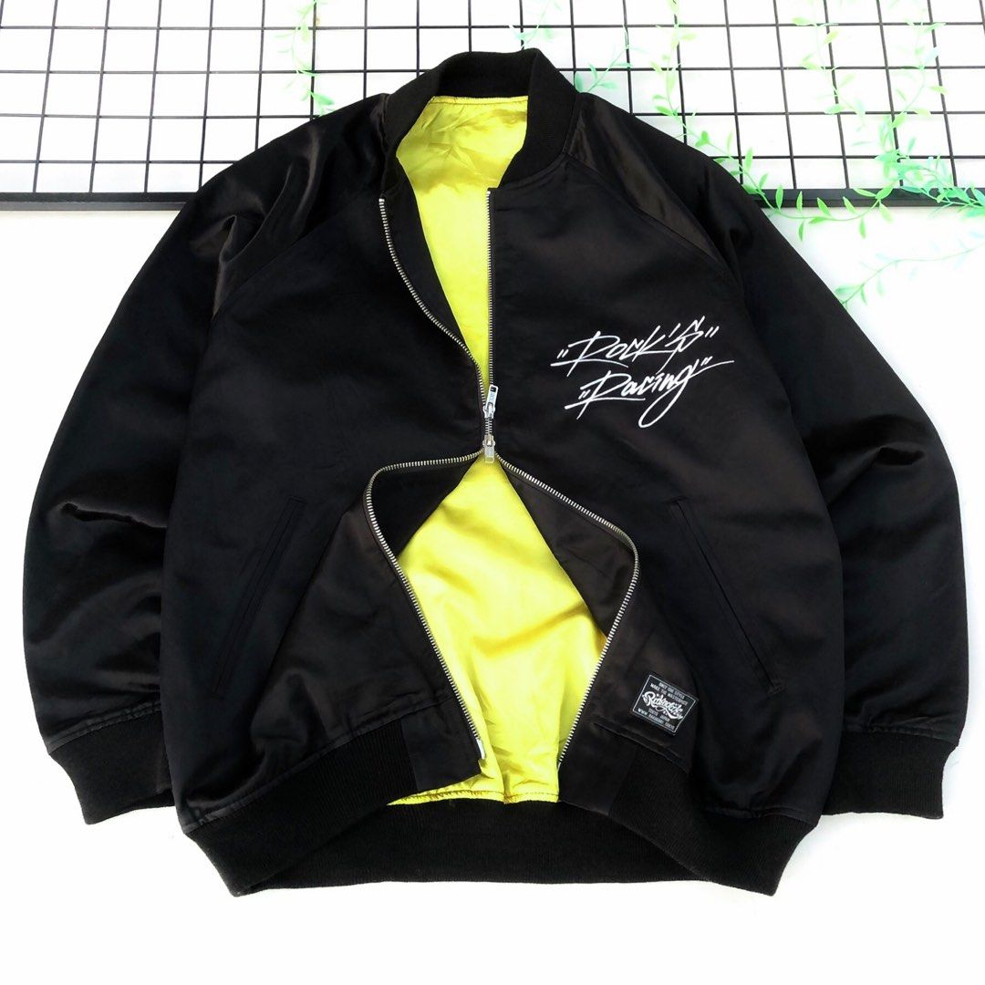 TALONジップJAPANESE EMBROIDERED JACKET ベロア TALONジップJAPANESE